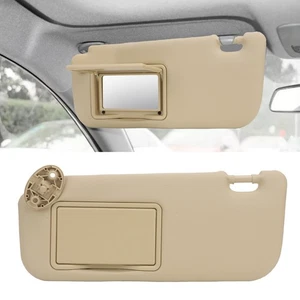 Beige Sun Visor 74320‑02B21 Left Side for Effective Sun Shielding - Picture 1 of 16