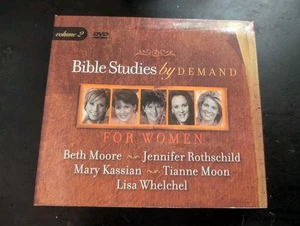 Bible Studies by Demand for Women. Beth Moore Etc Vol 2. 3 DVDs & 1 CD ROM Fr Sh - Picture 1 of 5