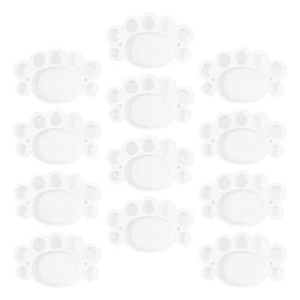 12 Pcs Palette Drawing Tool Toddler Art Painting Board Pigment Mixing Plates - Picture 1 of 12