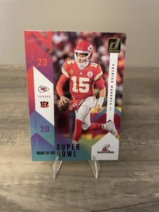 PATRICK MAHOMES II 2023 PANINI DONRUSS ROAD TO THE SUPER BOWL INSERT #RTSBCC-PM - Picture 1 of 4