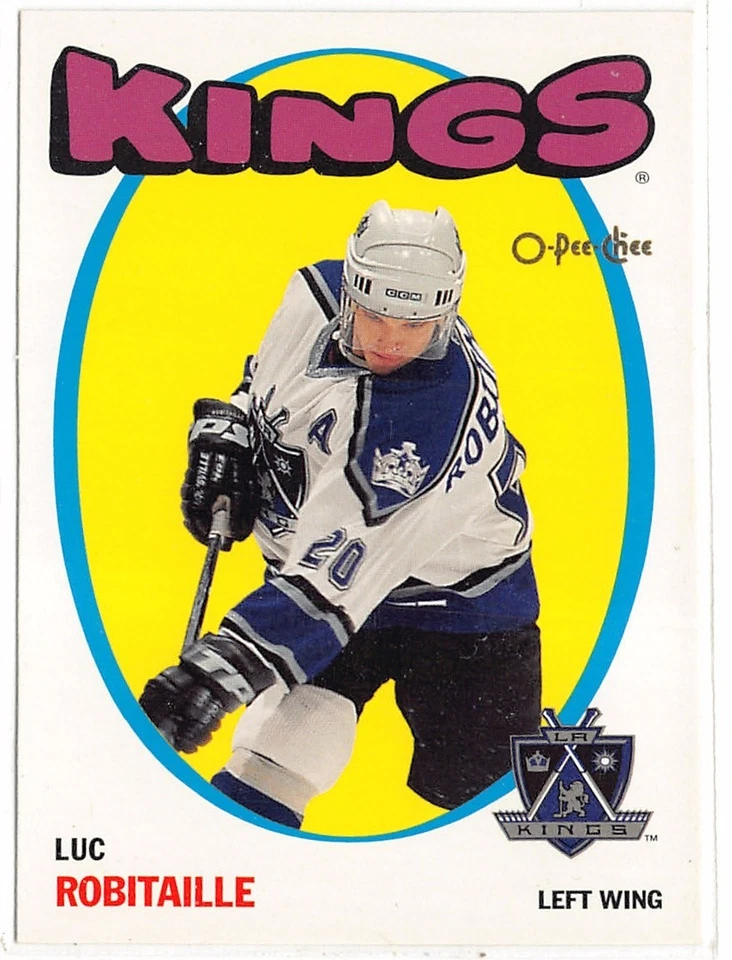 2001-02 O-Pee-Chee Heritage Parallel #54 Luc Robitaille - Image 1 of 2