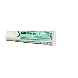 Unguento Calmoseptine | Sollievo lenitivo al mentolo per irritazioni cutanee | 20g Trave - Foto 1 di 2