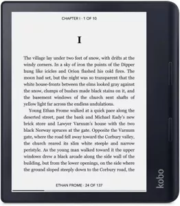 Kobo Sage eReader 8 HD Glare Free Touchscreen Waterproof Adjustable Bri - Picture 1 of 3