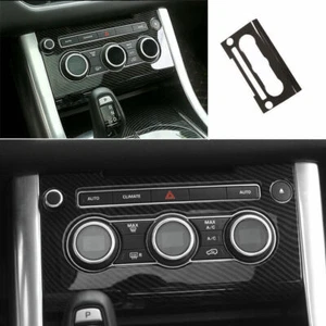 For Range Rover Sport 14-2017 Carbon Fiber Console AC Switch Control Panel Decor - Bild 1 von 6