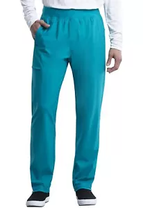 Cherokee Form Men Scrubs Pant, CK185, Size: M, Teal Blue - Picture 1 of 6