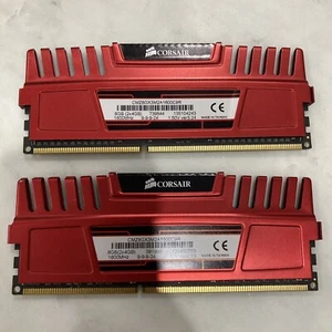 Corsair Vengeance 8GB (2x4GB) DDR3 RAM Memory 1600MHZ CMZ8GX3M2A1600C9R - Picture 1 of 2