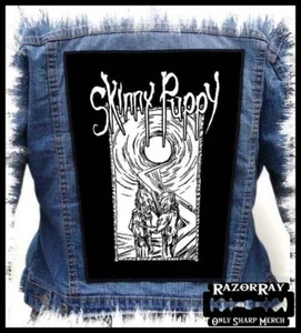 SKINNY PUPPY --- Huge Jacket Back Patch Backpatch  - Imagen 1 de 2