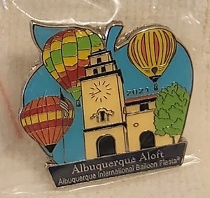 2021 ALBUQUERQUE ALOFT ALBUQUERQUE INTERNATIONAL BALLOON FIESTA BALLOON PIN - Picture 1 of 2
