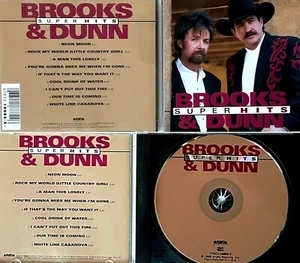 BROOKS & DUNN *VG+* "SUPER HITS" 1999 US ARISTA  CD - Imagen 1 de 1