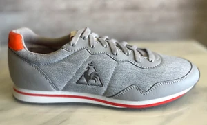 Le Coq Sportif Milos Grey Mesh Lifestyle Sneakers Men's EU 42 Shoes Trainers 9 - Picture 1 of 13