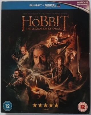 THE HOBBIT - DESOLATION OF SMAUG - REG B BLU RAY WITH SLIP COVER - 2 DISCS - Image 1 of 4