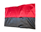 UPA Czerwono-Czarna Rewolucyjna flaga Ukrainy z Ukrainy 140x90 cm 100% Atlas