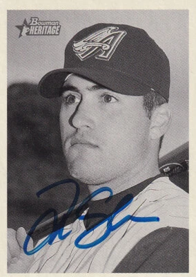 Tim Salmon 2001 Bowman Heritage FIRMADO Ángeles AUTOGRAFIADO RARO Foto 1 de 2