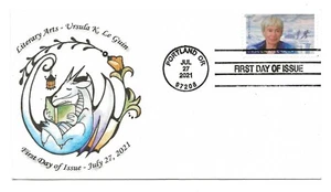 2021 Ursula K. Le Guin, Literary Series First Day of Issue - Picture 1 of 2