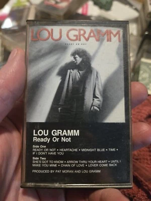 Lou Gramm Cassette Ready Or Not Foreigner Rock 1987  Foto 1 de 4