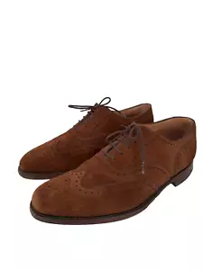 LOAKE 1880 Mens Shoes UK 9 / EUR 44 Braun Buckingham Oxford Leather - Bild 1 von 9