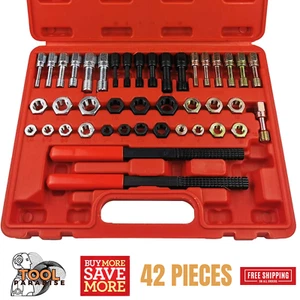 Thread Chaser Set Rethreading Rethreader Restorer Repair Tool Kit Metric UNC UNF - Picture 1 of 10