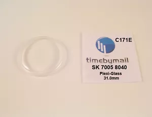 Nuevo Reloj Cristal Para SEIKO 7005 8040 Automático Plexi-Vidrio Nuevo Repuesto C171E - Imagen 1 de 1