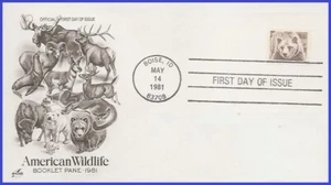 USA5 #1884 U/A ARTCRAFT FDC   Brown bear - Picture 1 of 1
