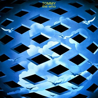 The WHO Tommy BANNER HUGE 4X4 Ft Fabric Poster Tapestry Flag album cover art - Image 1 of 3