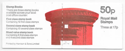 GB BOOKLET SG FB31 4/11/1985 M.N.H. SHORT PERFORATIONS LABEL SIDE,OTHERS GOOD. - Image 1 of 3