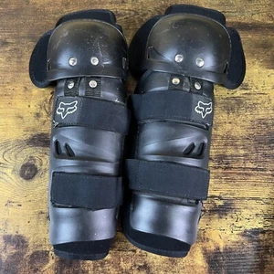 Fox Racing Motocross Adult Knee/Shin Guards Black - Bild 1 von 11