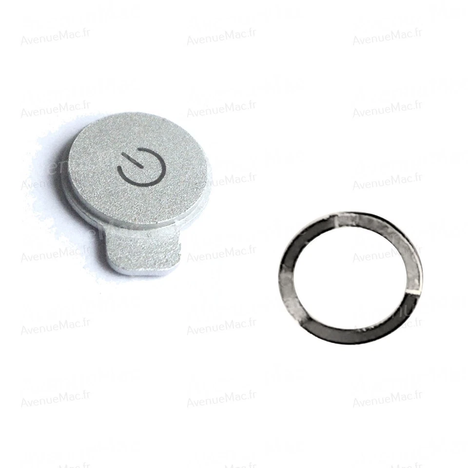  BOUTON D'ALLUMAGE ALIMENTATION POUR MACBOOK PRO 13" 15" 17" A1278 A1286 A1297 - Immagine 1 di 1