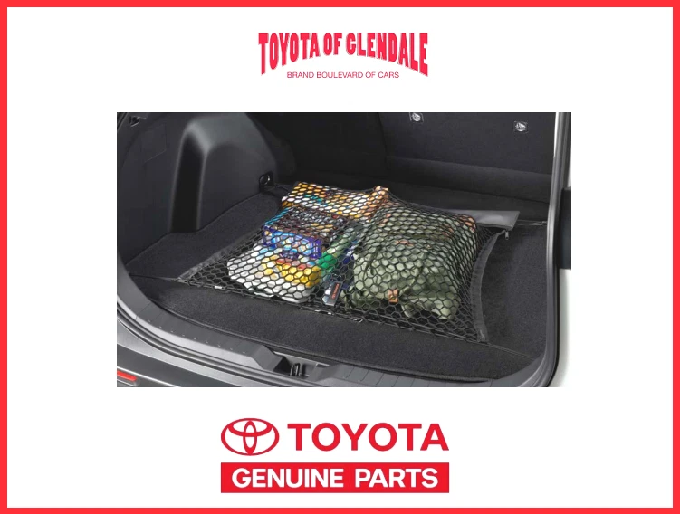 2019-2023 TOYOTA RAV4 / HV SPIDER STYLE CARGO NET GENUINE OEM PT347-42190 - Image 1 of 1