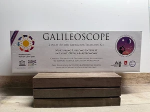 Galileoscope 50mm Refractor Telescope Build-It-Yourself Kit for Young Explorers - Picture 1 of 3