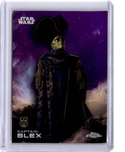 2025 Topps Chrome Star Wars #15 Captain Blex Kamino Purple - Bild 1 von 2