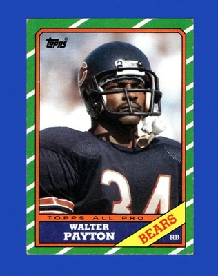 1986 Topps Set-Break # 11 Walter Payton VG-VGEX *GMCARDS* - Image 1 of 2
