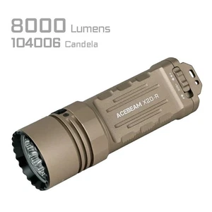 Acebeam X20-R 8.000 lumen luce di ricerca deserto USB-C lancia tattico ricaricabile - Foto 1 di 6