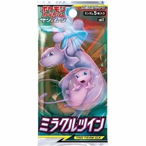 Miracle Twin SM11 Booster Pack Pokémon Japonés VENDEDOR DE EE. UU. - Imagen 1 de 1