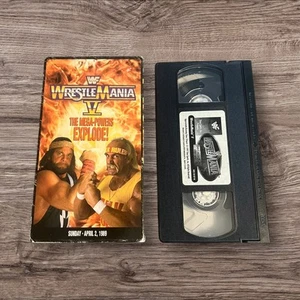 WWF WrestleMania V 5 (VHS, 1989) Wrestling Hogan vs Savage - FULLY TESTED - Picture 1 of 7