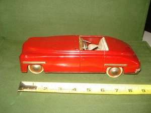 Vintage Distler Mercedes Cabrio D-3200 Aufzieh Spielzeugauto Germany US Zone 50er Jahre - Bild 1 von 8