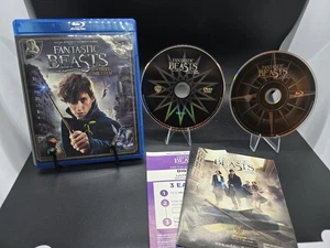 Fantastic Beasts and Where to Find Them (Blu-ray DVD No Digital) Clean Discs - Imagen 1 de 10