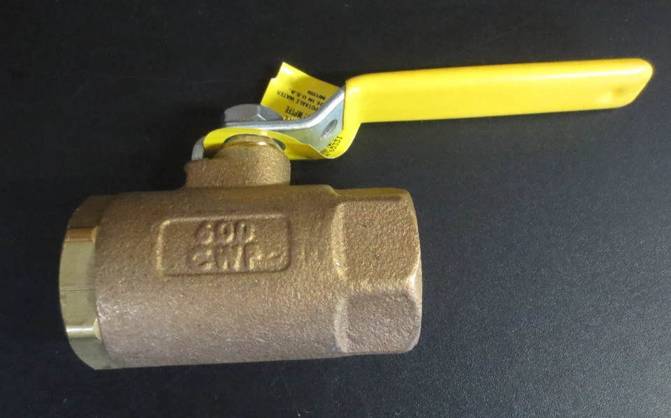 Apollo 70-105-01 Manual Bronze Ball Valve 1in NPT 600cwp