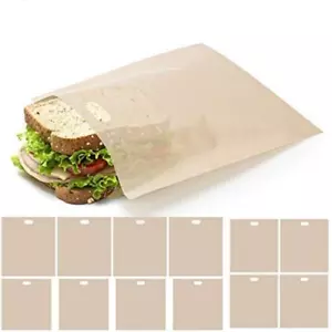12 Pack Toaster Bags Reusable, Nonstick Toast Bags for Heat Resistant, 3 Sizes - Picture 1 of 12