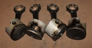 Evinrude 115 HP 2 Stroke Piston & Rod Set (4) PN 5000813 Fits 1999-2006 - Picture 1 of 3