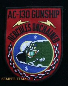AC-130 HERCULES GUNSHIP US AIR FORCE GUARD PATCH HERK - Picture 1 of 1
