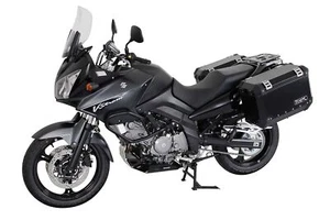 EVO side carriersBlack. Suzuki DL 650 V-Strom (04-10). - Picture 1 of 7