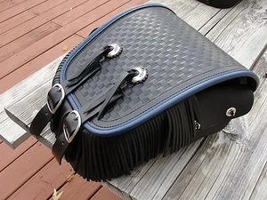 Heritage Springer FLSTS Solo Bag Blue - Picture 1 of 12