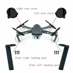 For DJI Mavic Pro Drone Replacement Rear/Front Arm Landing Gear Leg&Covers HYA - Picture 1 of 19