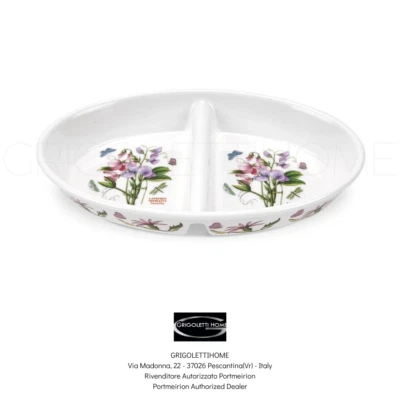 Portmeirion - Botanic Garden - Tablett Oval Mit Raumteiler - Einzelhändler - Bild 1 von 3
