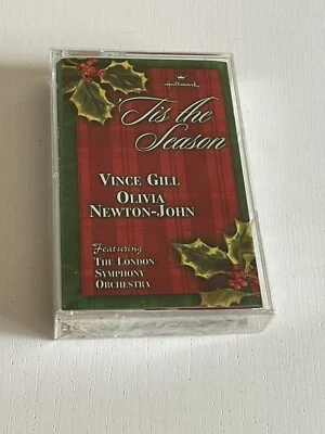 'TIS THE SEASON Vince Gill Olivia Newton-John New Cassette 2000 Christmas Sealed - Image 1 of 4