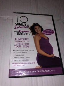 10 Minuten Lösung: Pränatales Pilates (DVD, 2007) Trainings-DVD - Bild 1 von 3