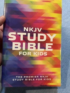 NKJV Study Bible for Kids Trade Paperback BRAND NEW in Shrink Wrap - Foto 1 di 3