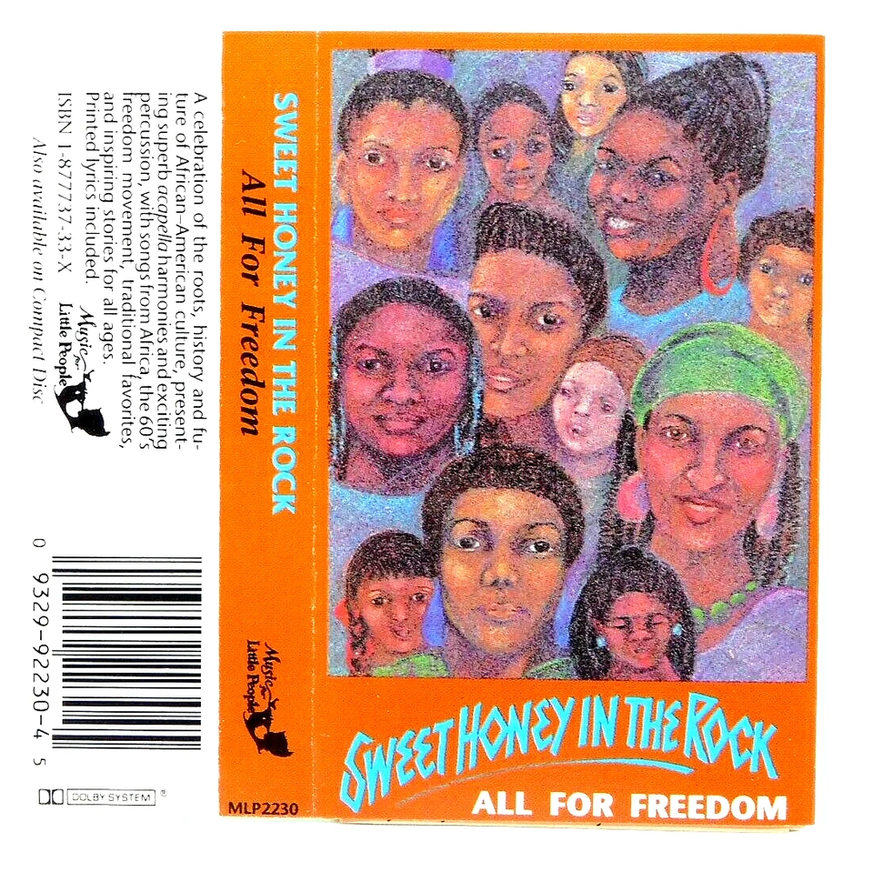 Cassette Sweet Honey In The Rock All For Freedom 1989 Music For Little People - Image 1 of 2