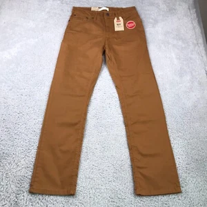 Levis 511 Pants Boys 18R (29x29) Slim Brown Super Soft Stretch NEW NWT - Picture 1 of 14