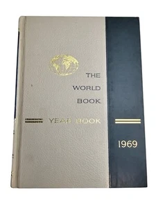 THE WORLD BOOK YEAR BOOK 1969 REVIEWING EVENTS OF 1968 - Bild 1 von 3